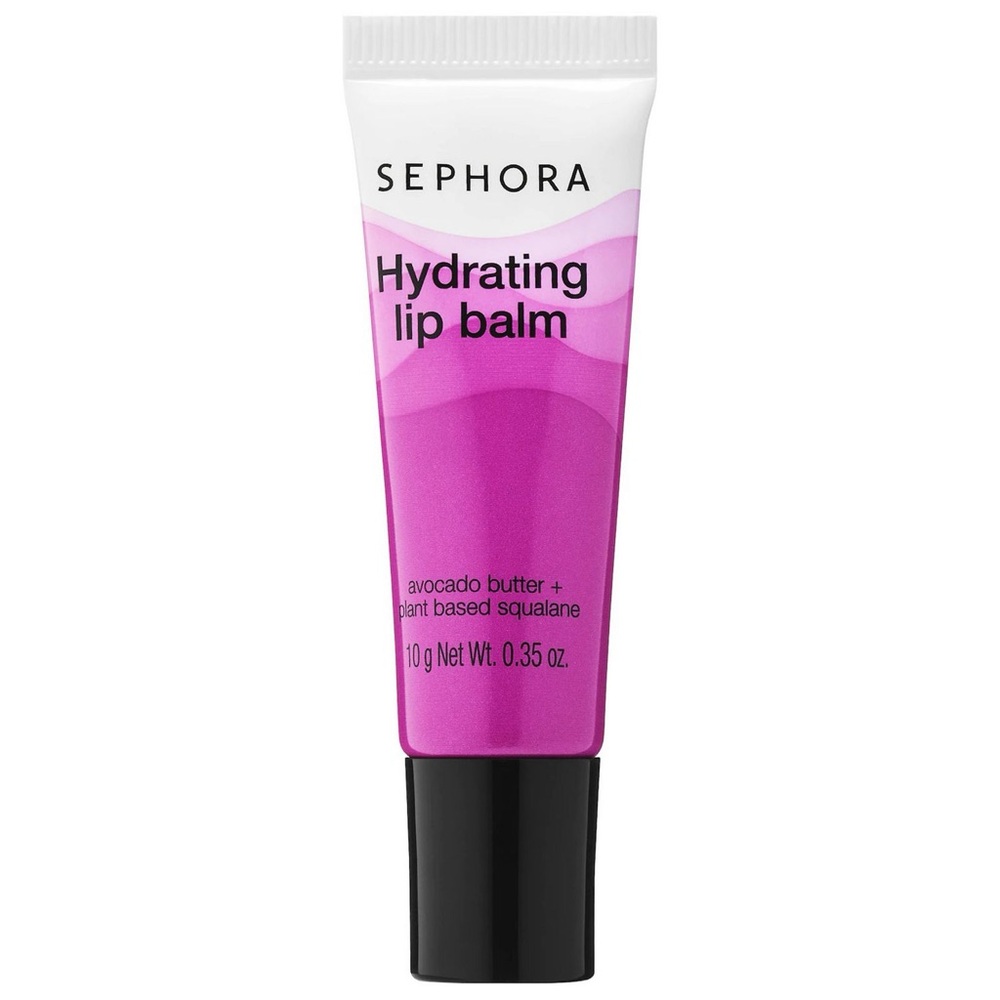 2X Sephora Hydrating LipBalm Avocado Butter & Plant Based Squalane #4 Berry, New